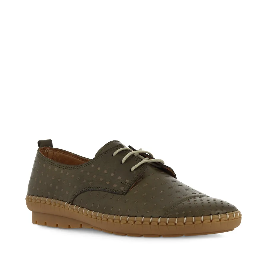 KROOT - DARK OLIVE LEATHER