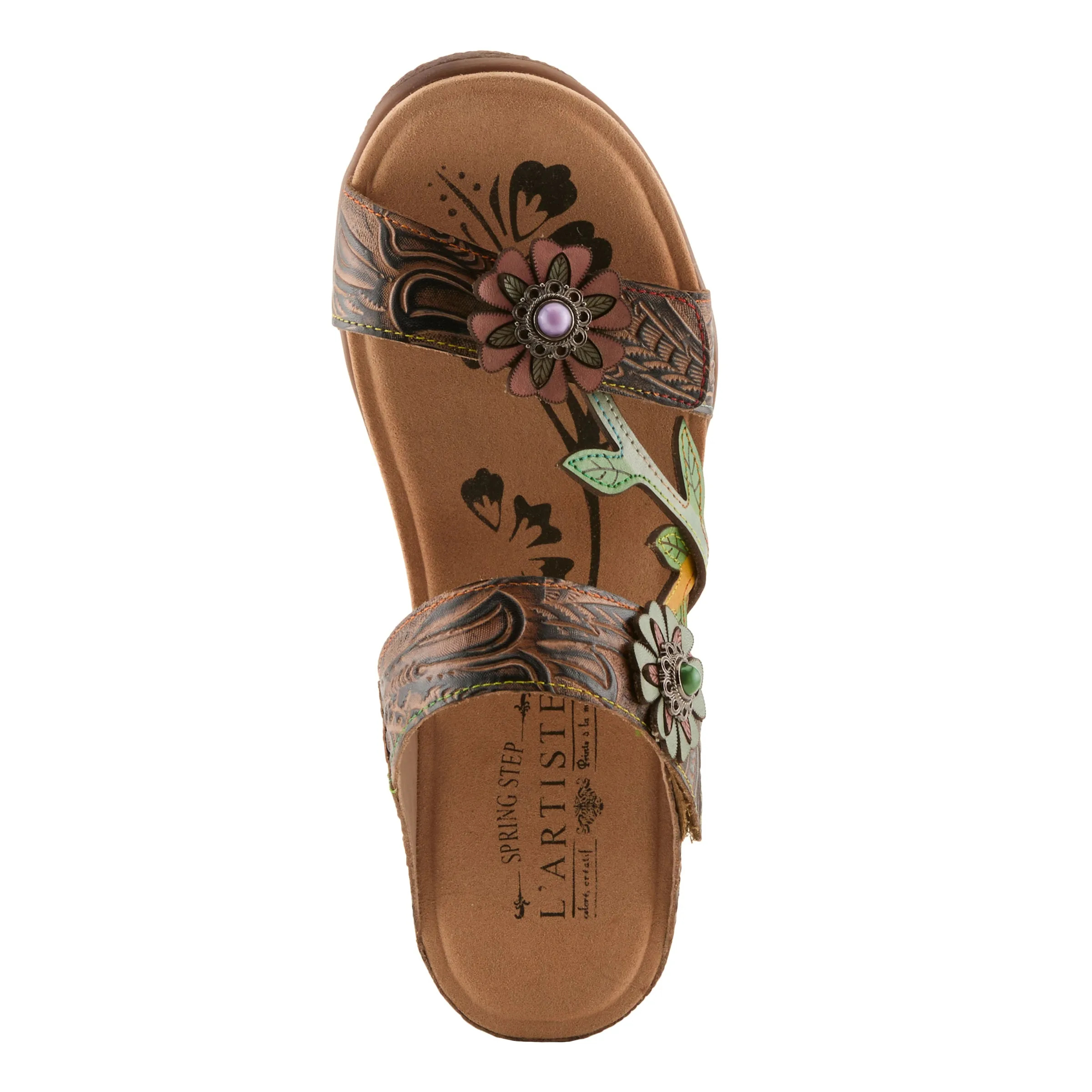 L'ARTISTE AYMEE SLIDE SANDALS