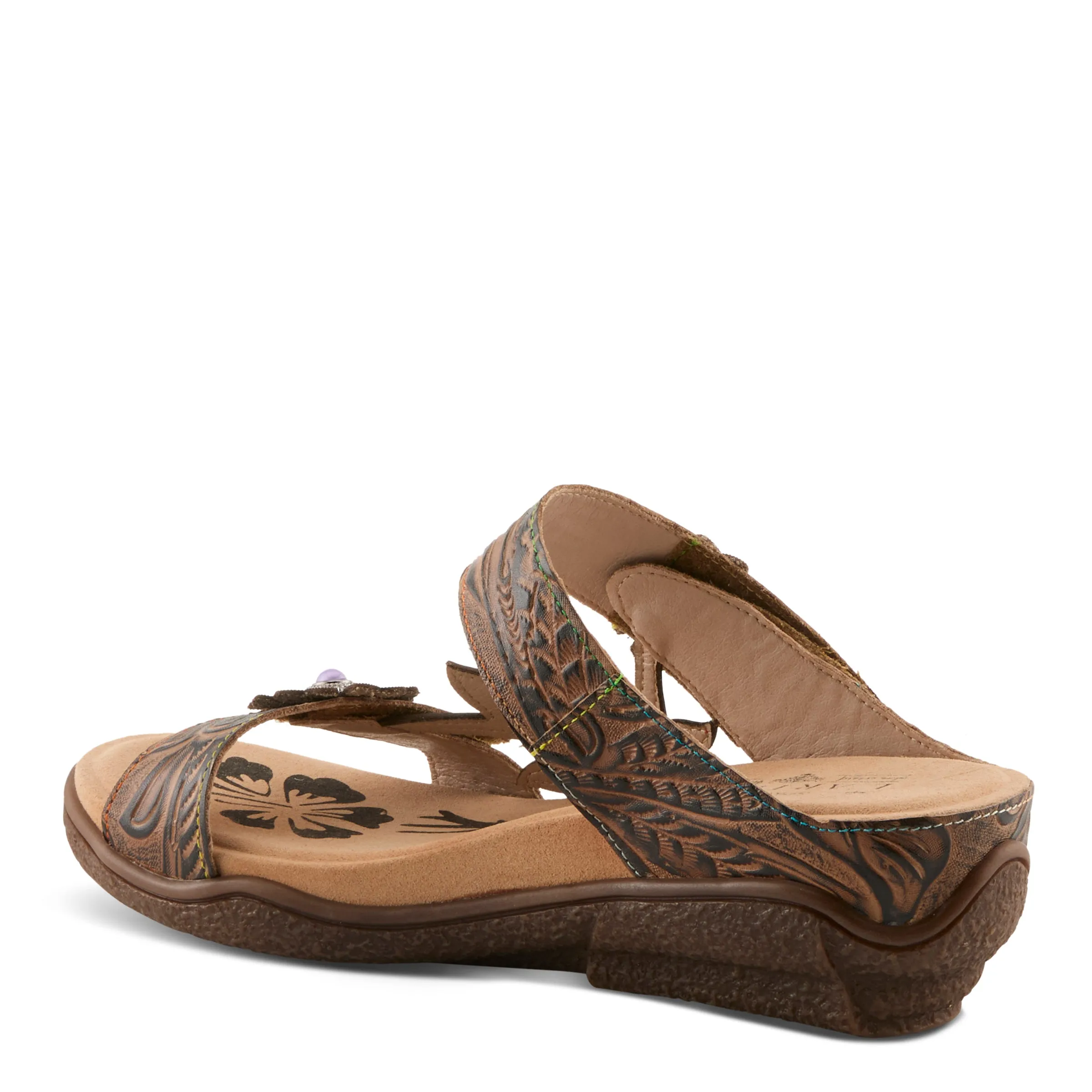 L'ARTISTE AYMEE SLIDE SANDALS