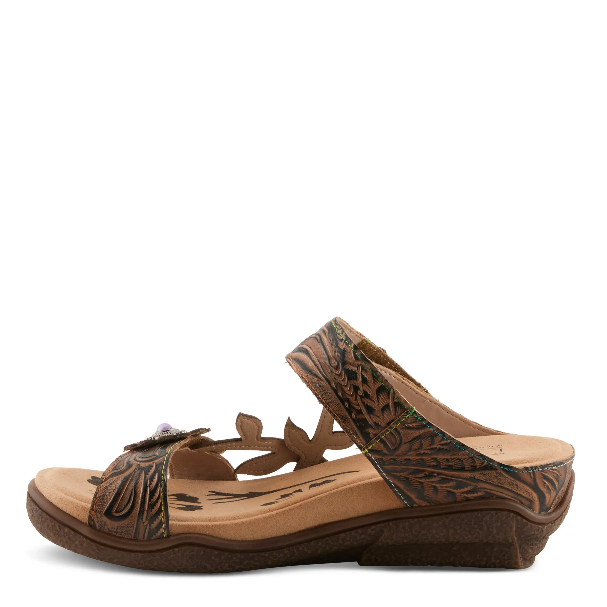 L'ARTISTE AYMEE SLIDE SANDALS
