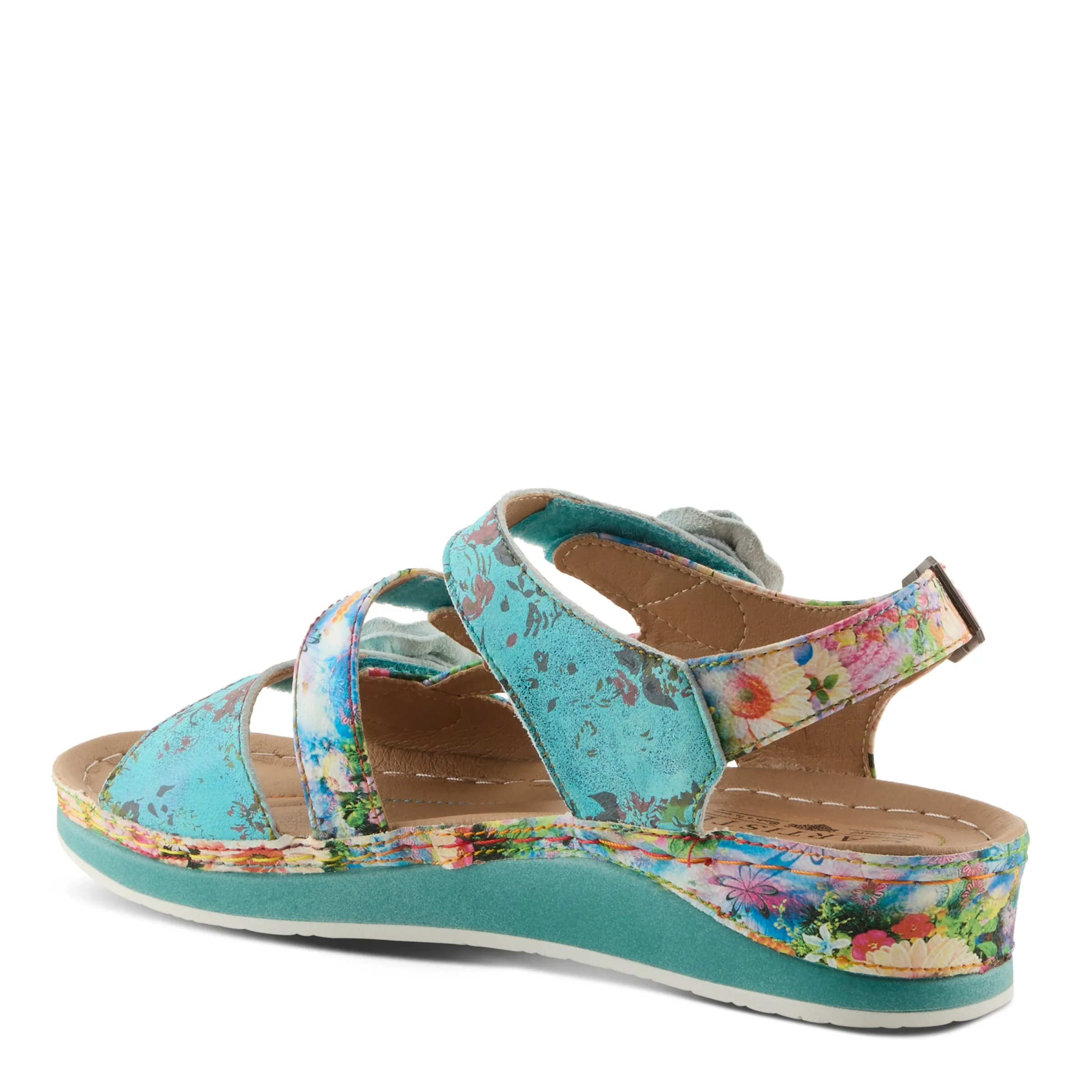 L'ARTISTE JOELINA-DAZI ANKLE STRAP SANDALS