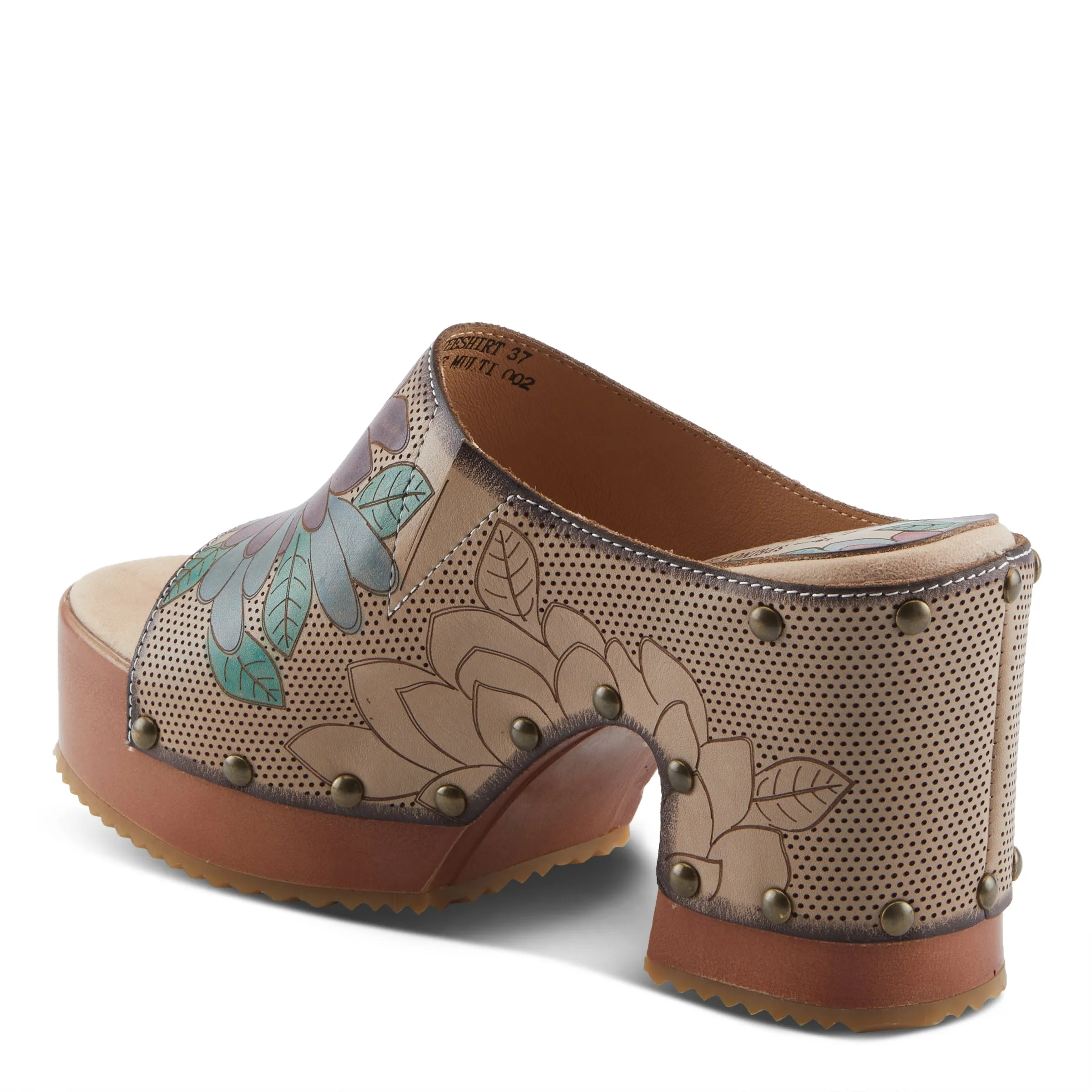 L'ARTISTE TEESHIRT SANDALS