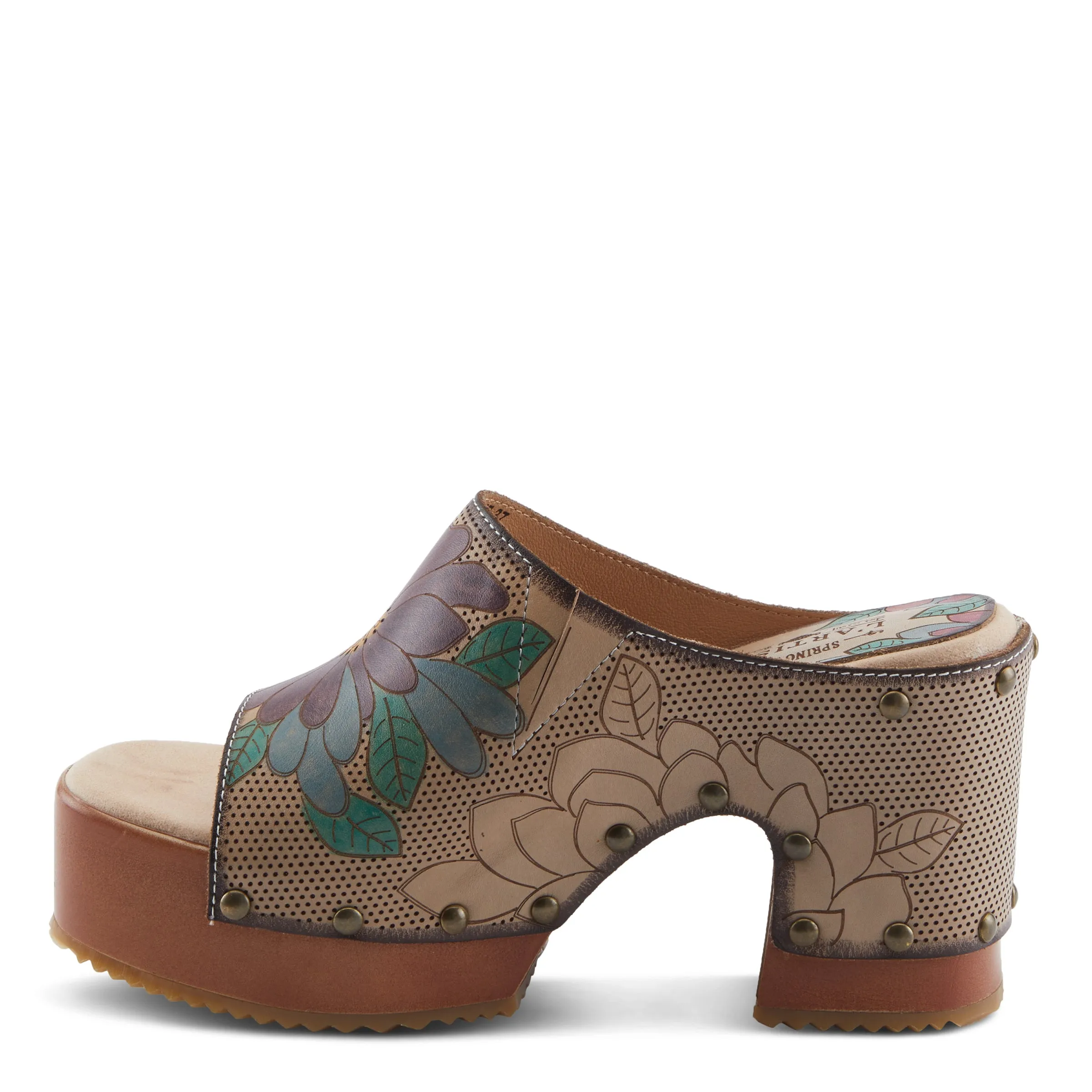 L'ARTISTE TEESHIRT SANDALS