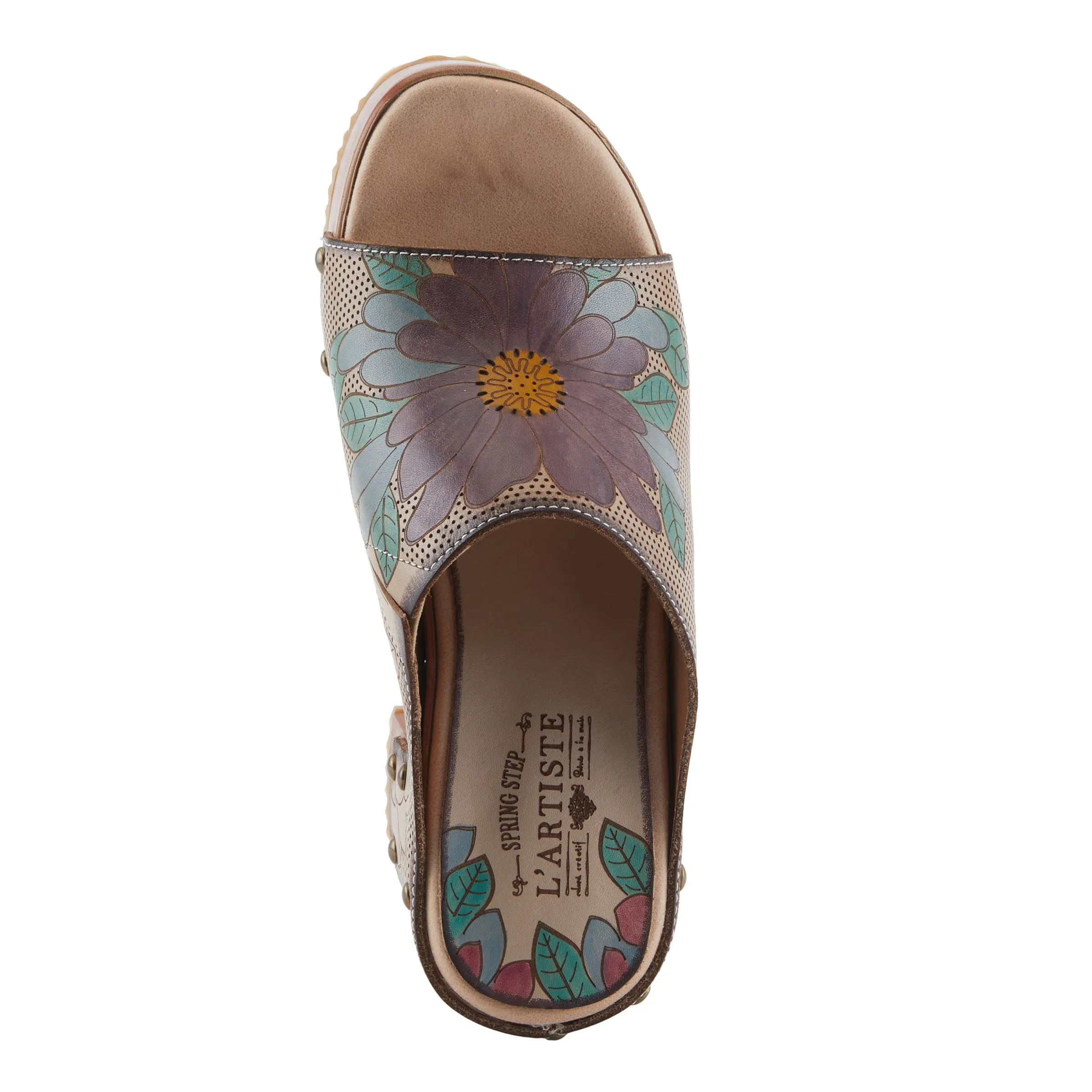 L'ARTISTE TEESHIRT SANDALS