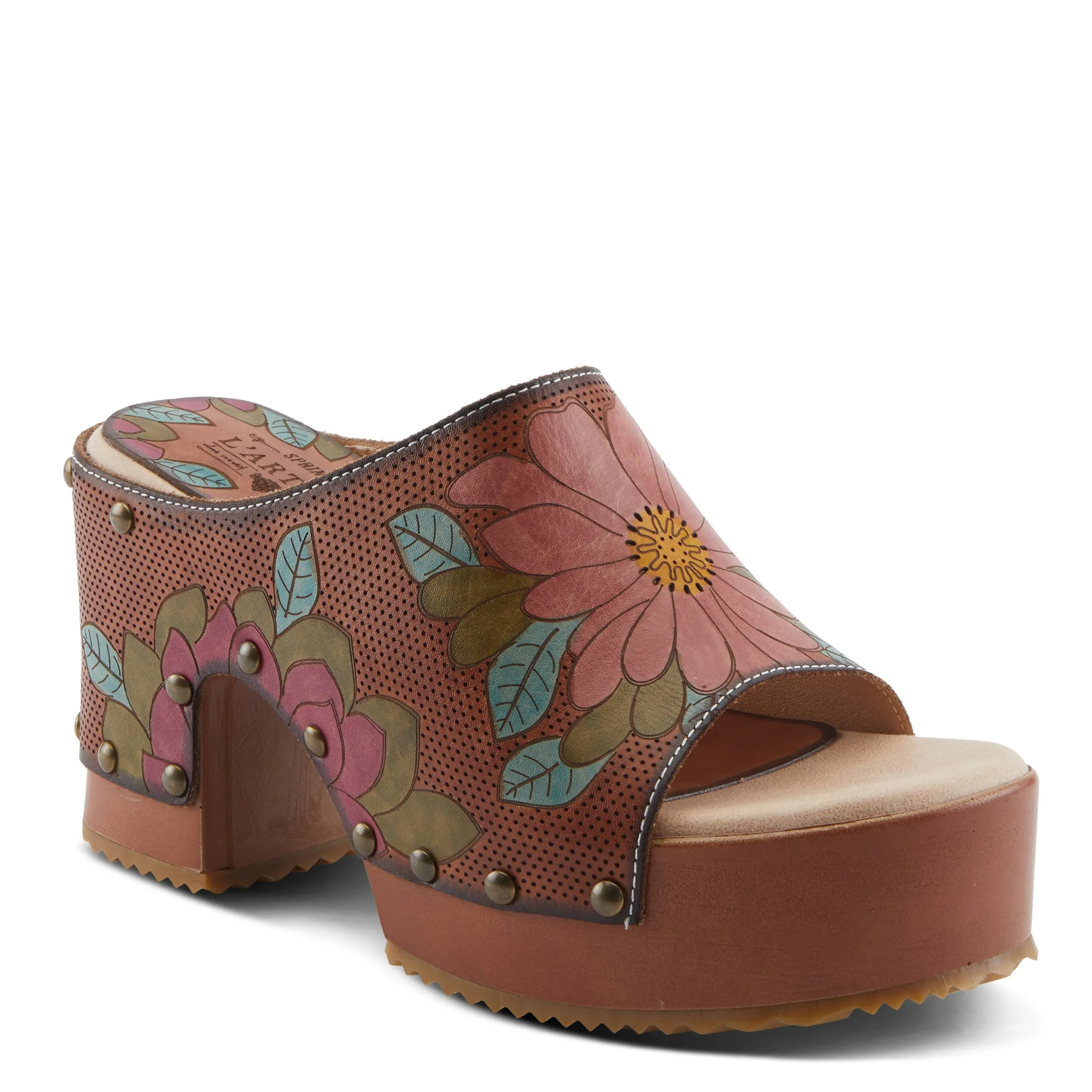 L'ARTISTE TEESHIRT SANDALS