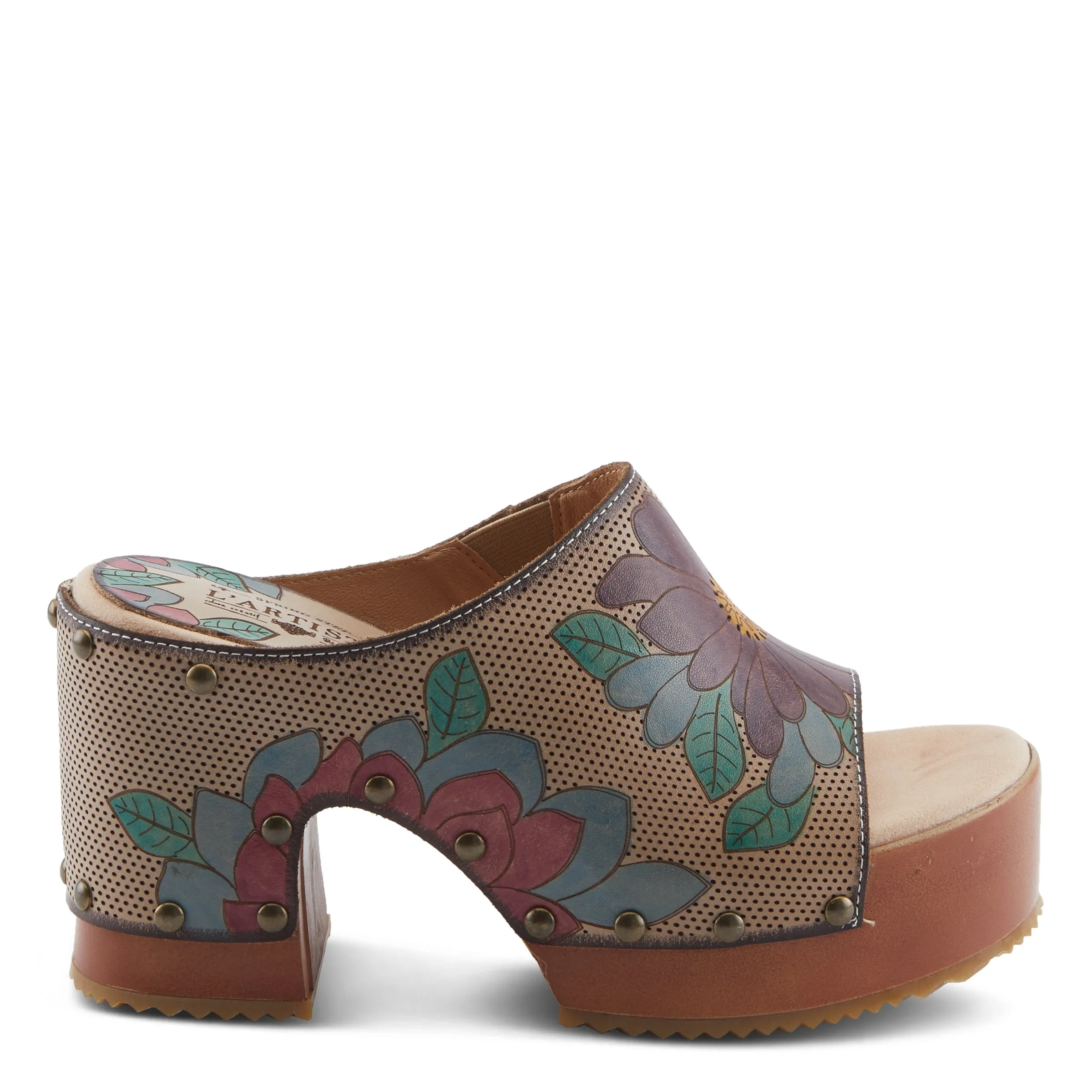 L'ARTISTE TEESHIRT SANDALS