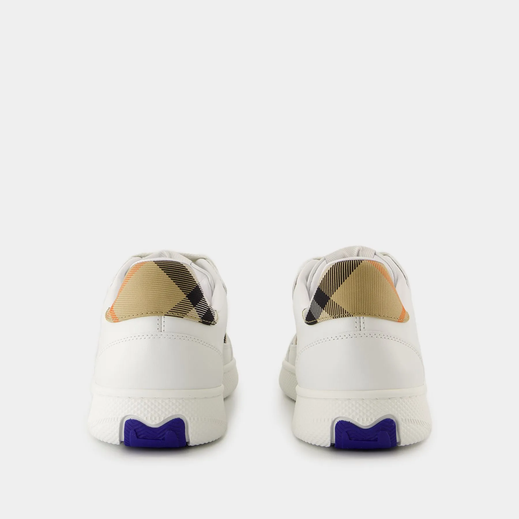 Lf Terrace Mix Sneakers - Burberry - Leather - White