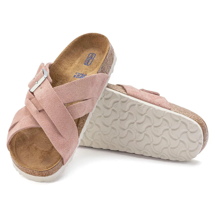 Lugano Soft - Pink Clay Suede||Lugano assise plantaire souple - Sude argile rose