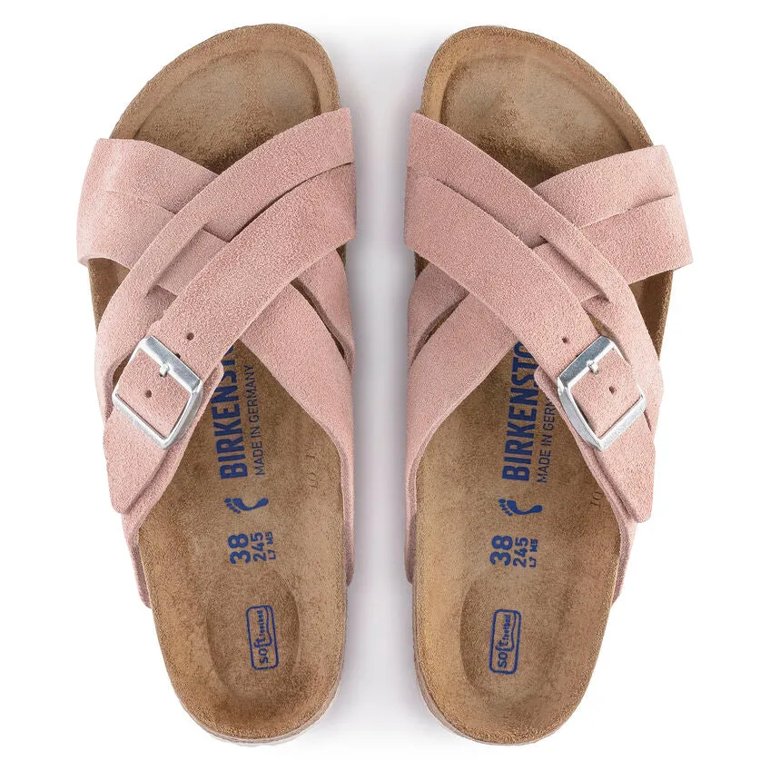 Lugano Soft - Pink Clay Suede||Lugano assise plantaire souple - Sude argile rose