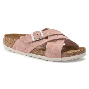 Lugano Soft - Pink Clay Suede||Lugano assise plantaire souple - Sude argile rose