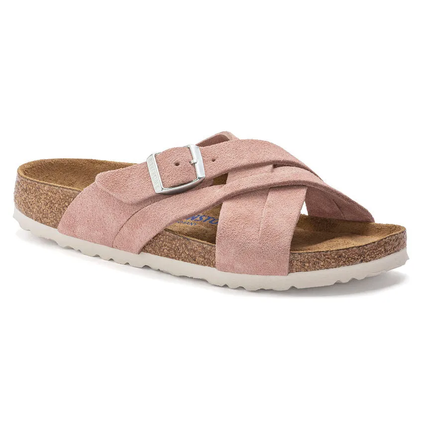 Lugano Soft - Pink Clay Suede||Lugano assise plantaire souple - Sude argile rose