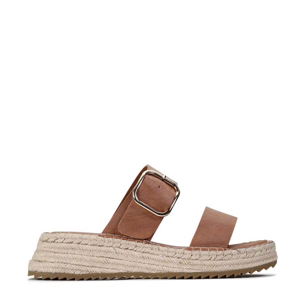 LUPA ESPADRILLE SLIDE SANDAL