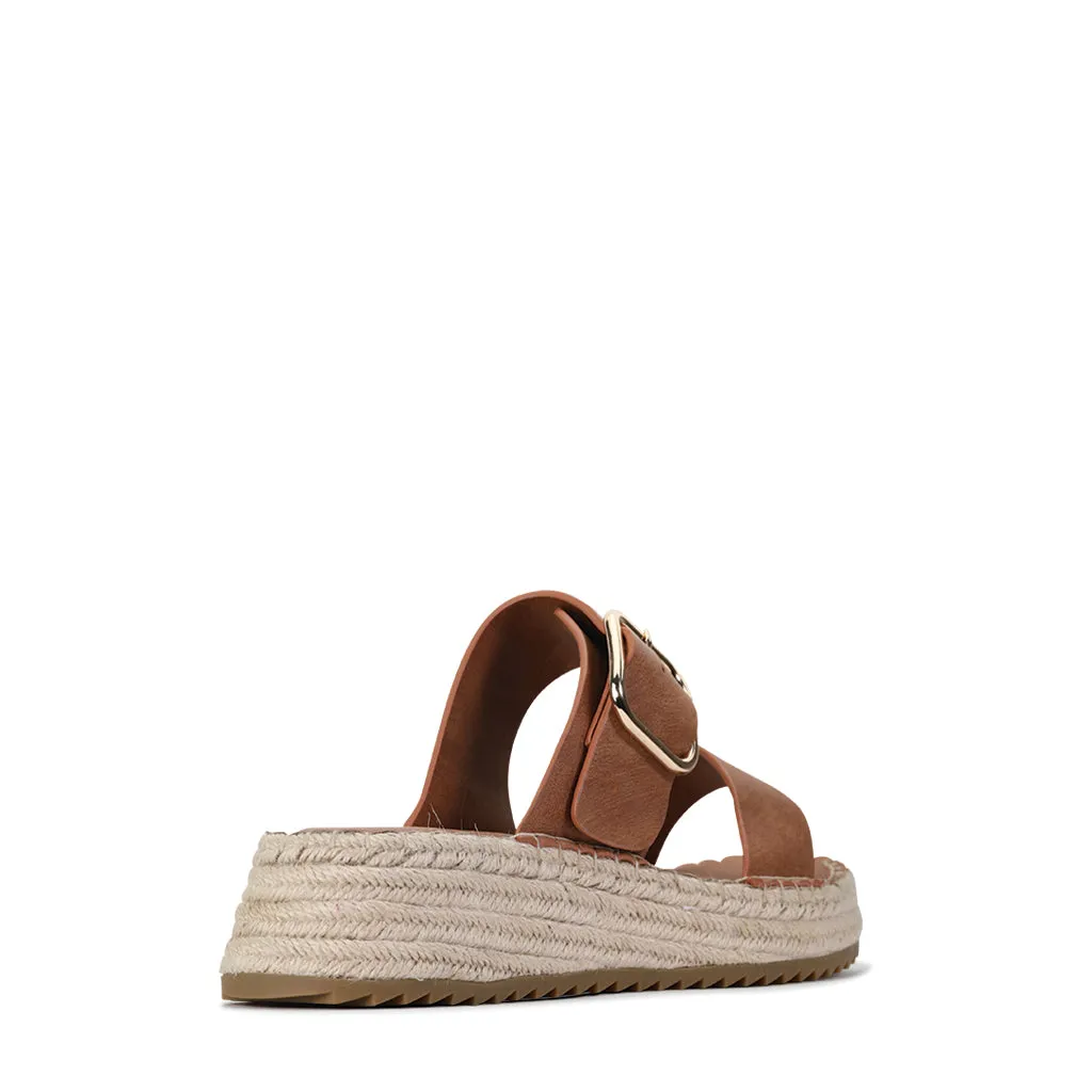LUPA ESPADRILLE SLIDE SANDAL