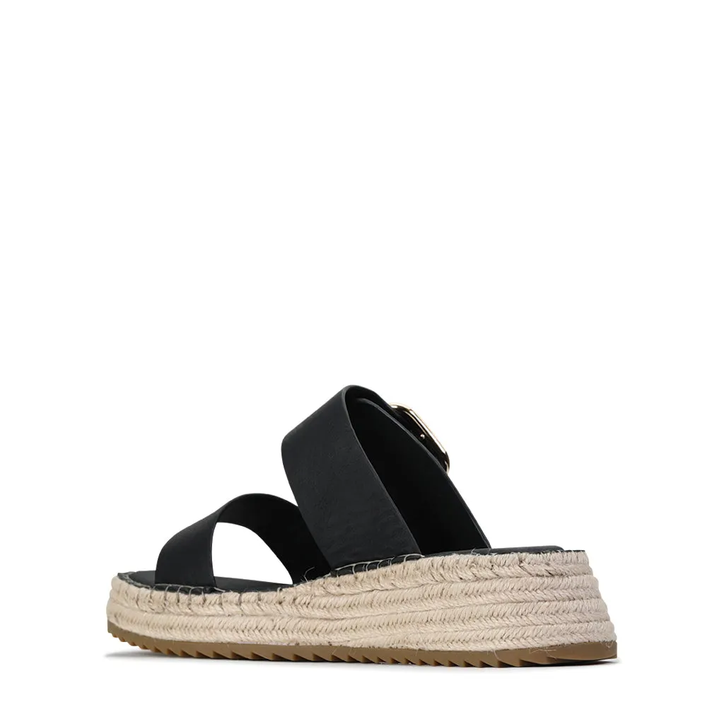 LUPA ESPADRILLE SLIDE SANDAL
