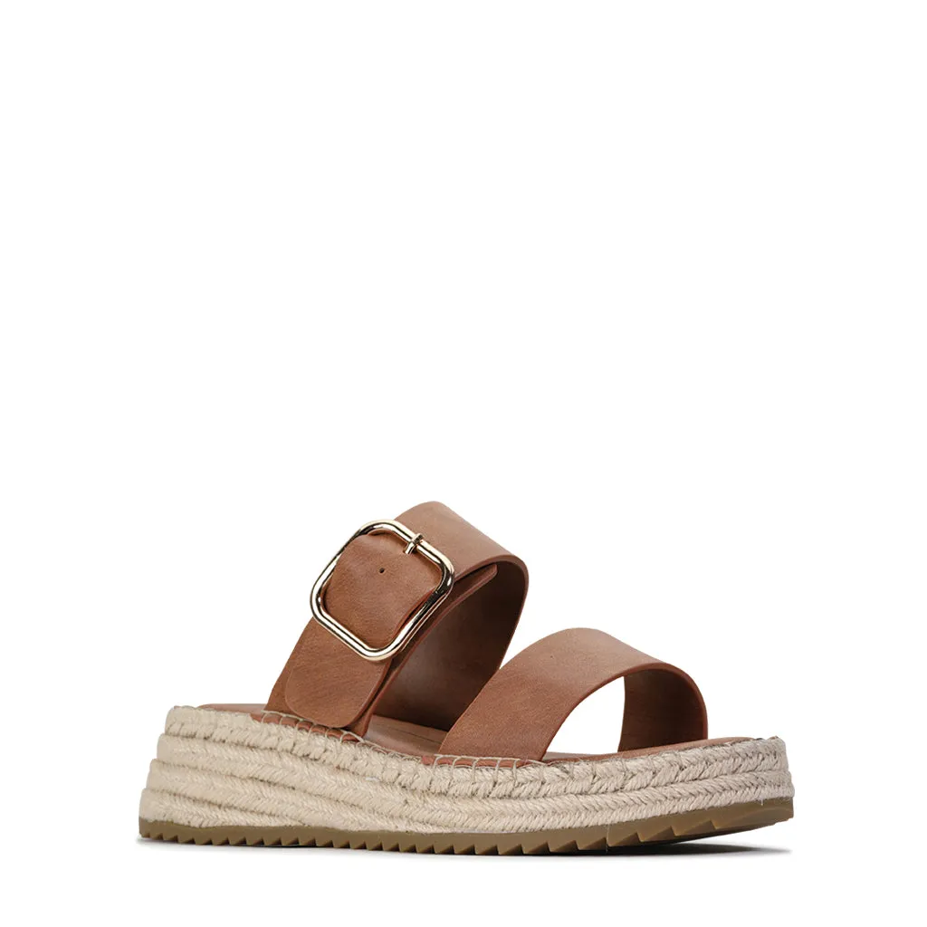 LUPA ESPADRILLE SLIDE SANDAL