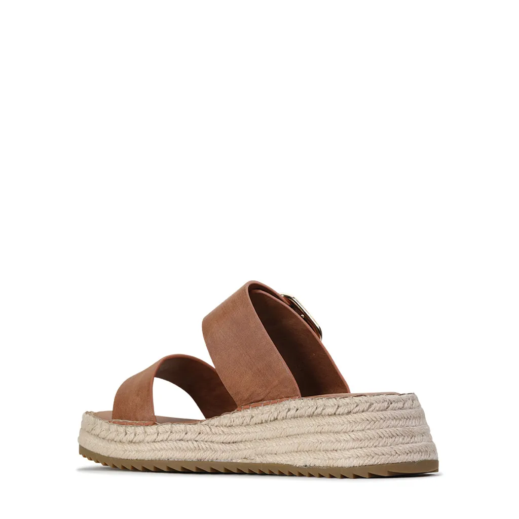 LUPA ESPADRILLE SLIDE SANDAL