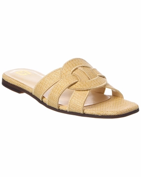 M by Bruno Magli Alessia Raffia Sandal