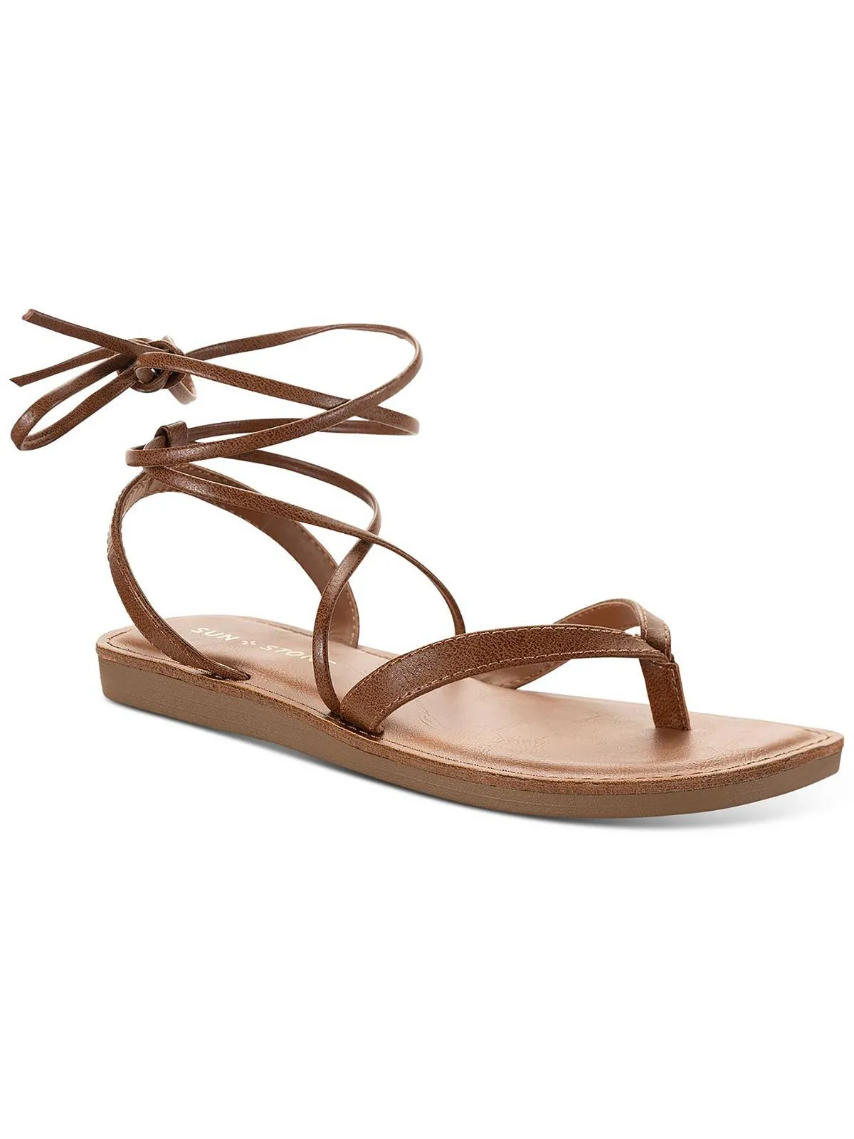 Maggie  Womens Thong Slip On Strappy Sandals