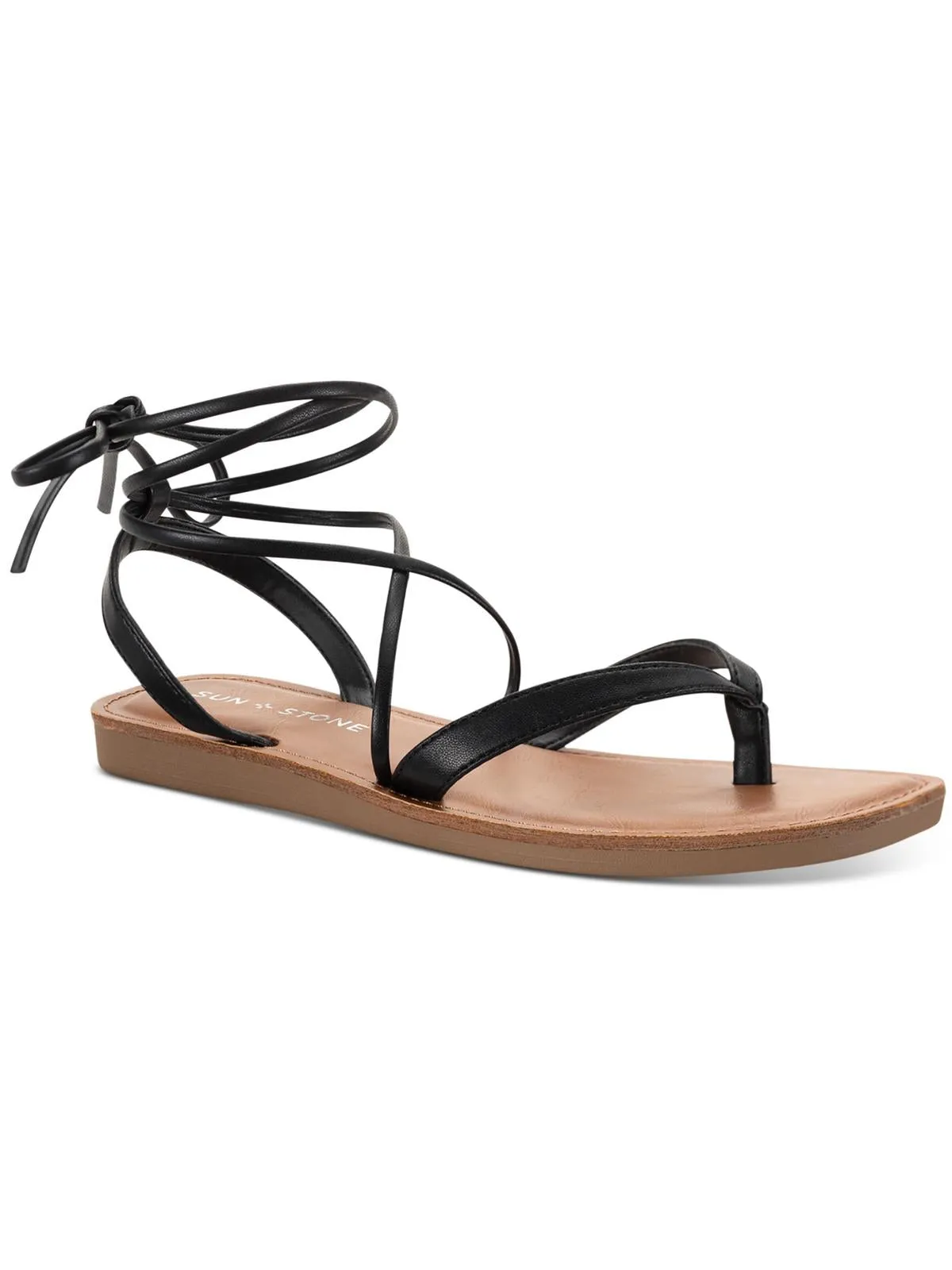 Maggie  Womens Thong Slip On Strappy Sandals