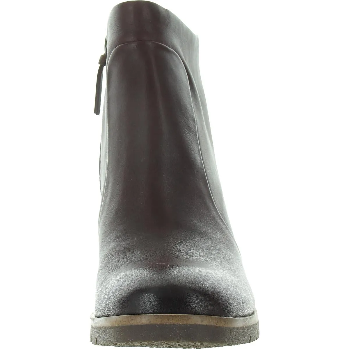 Maguire Womens Zipper Leather Wedge Boots