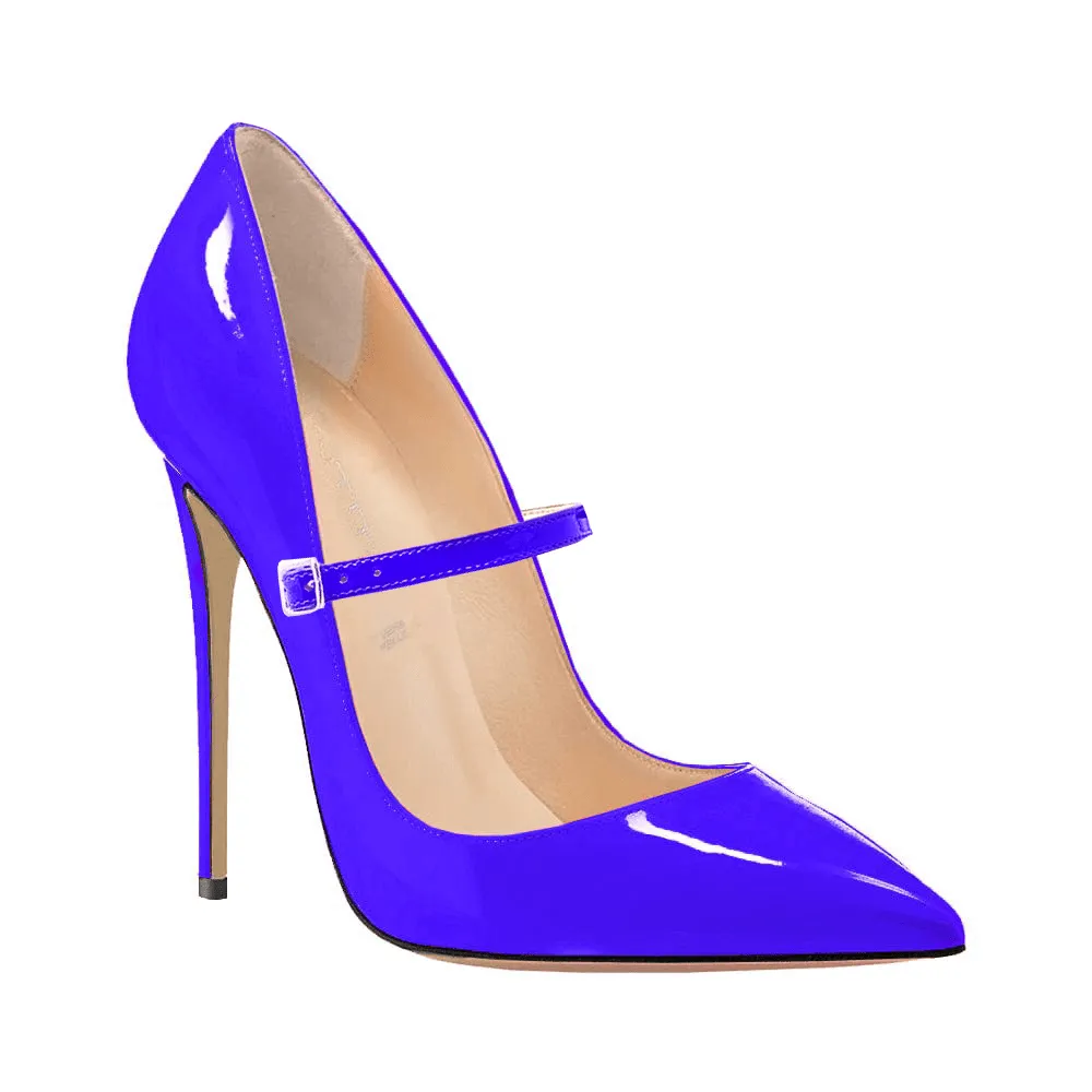 MALIKA BLUE PATENT