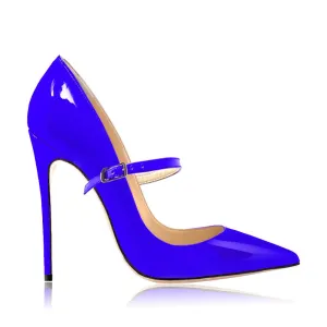 MALIKA BLUE PATENT