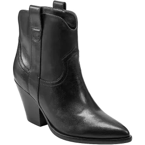 Marlie Womens Padded Insole Faux Leather Cowboy, Western Boots