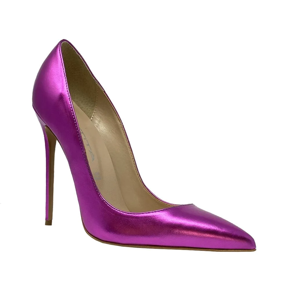 MARY JANE LAMINATE FUCHSIA