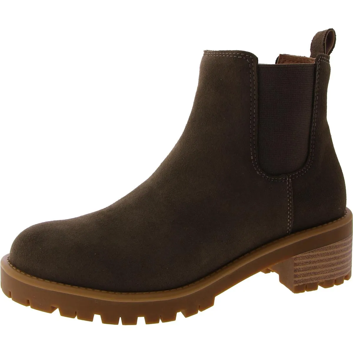 Mayes Womens Suede Waterproof Ankle Boots