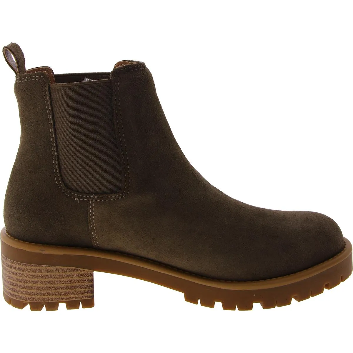 Mayes Womens Suede Waterproof Ankle Boots