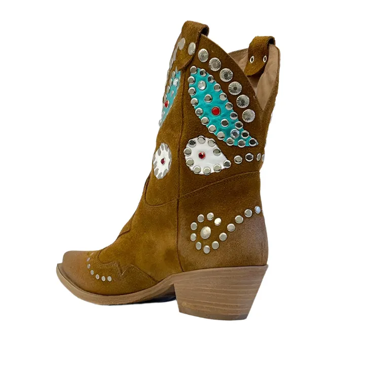 METISSE TB738CU BROWN BOOTS