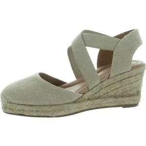 Meza Womens Slip On Closed Toe Espadrilles