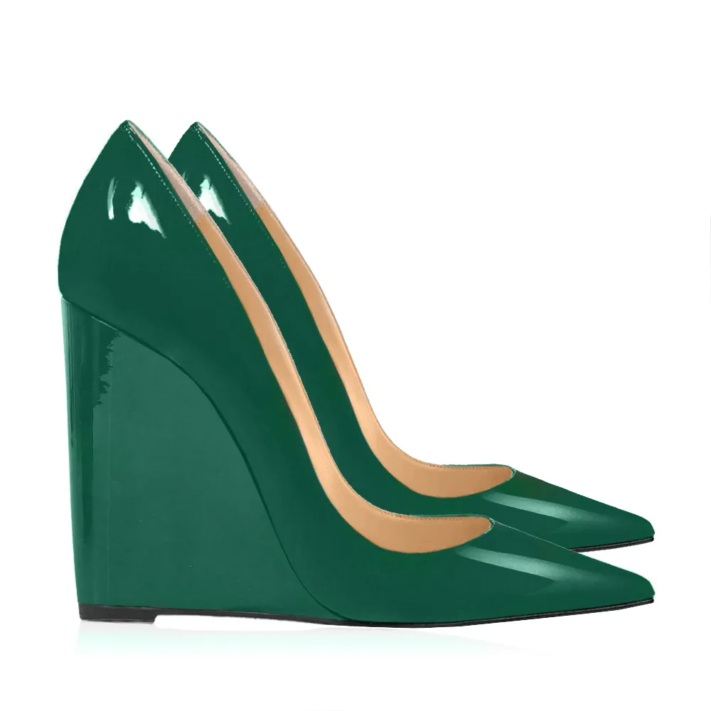 MONICA GREEN PATENT 100mm