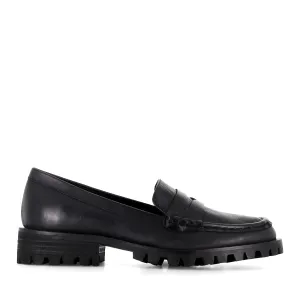 MORELAND - BLACK BLACK LEATHER