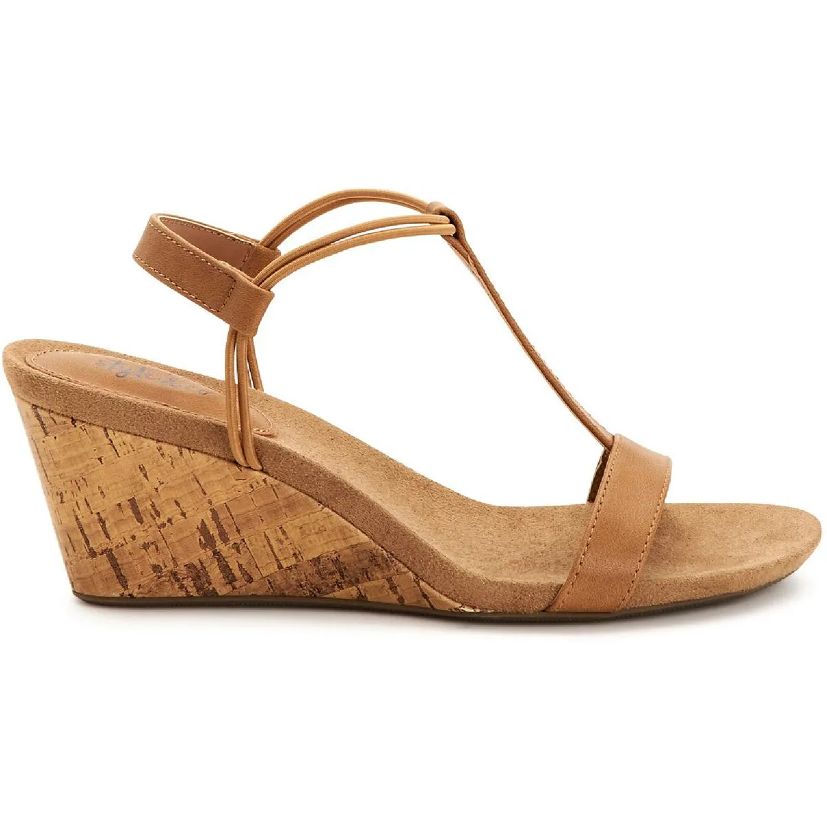 Mulan Womens Dressy Slip On Wedge Sandals