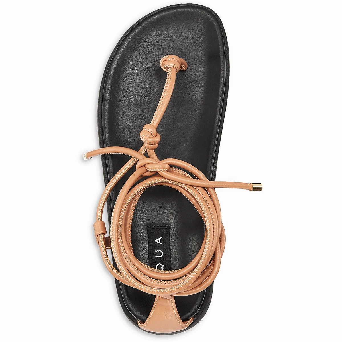 MUSE Womens Strappy Faux Leather Strappy Sandals