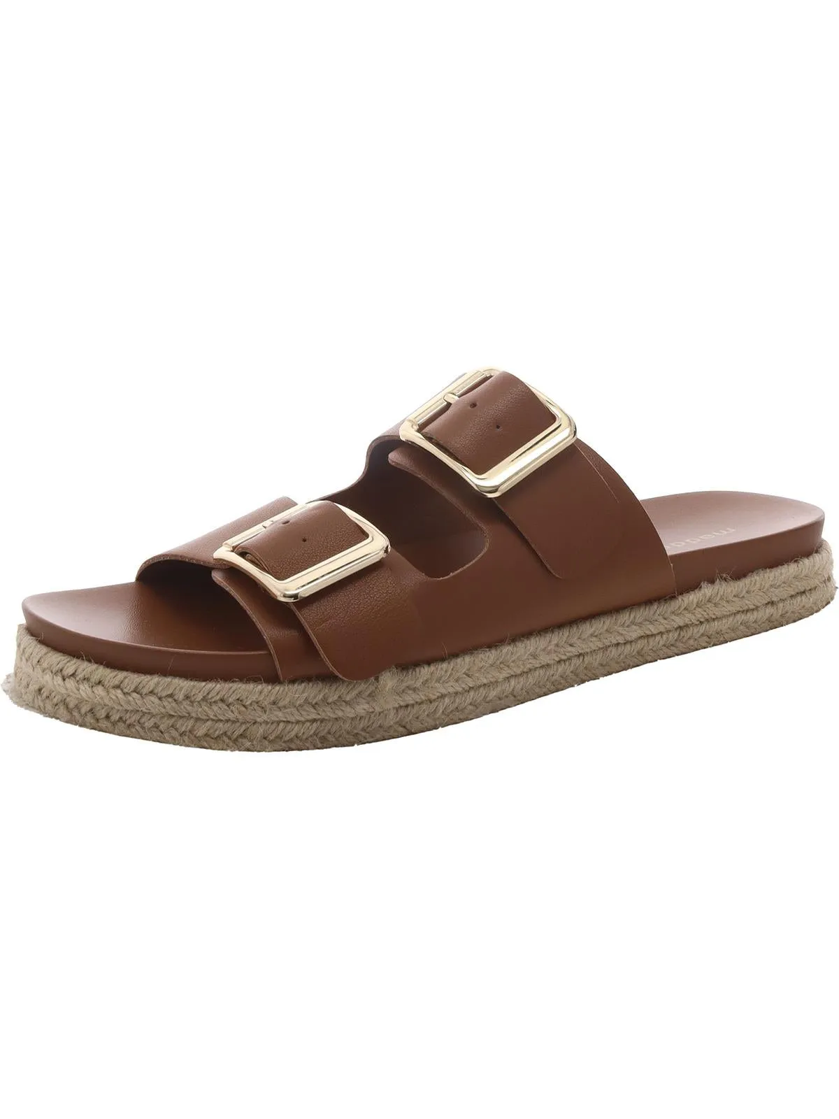 Mythicall Womens Woven Buckle Platform Sandals