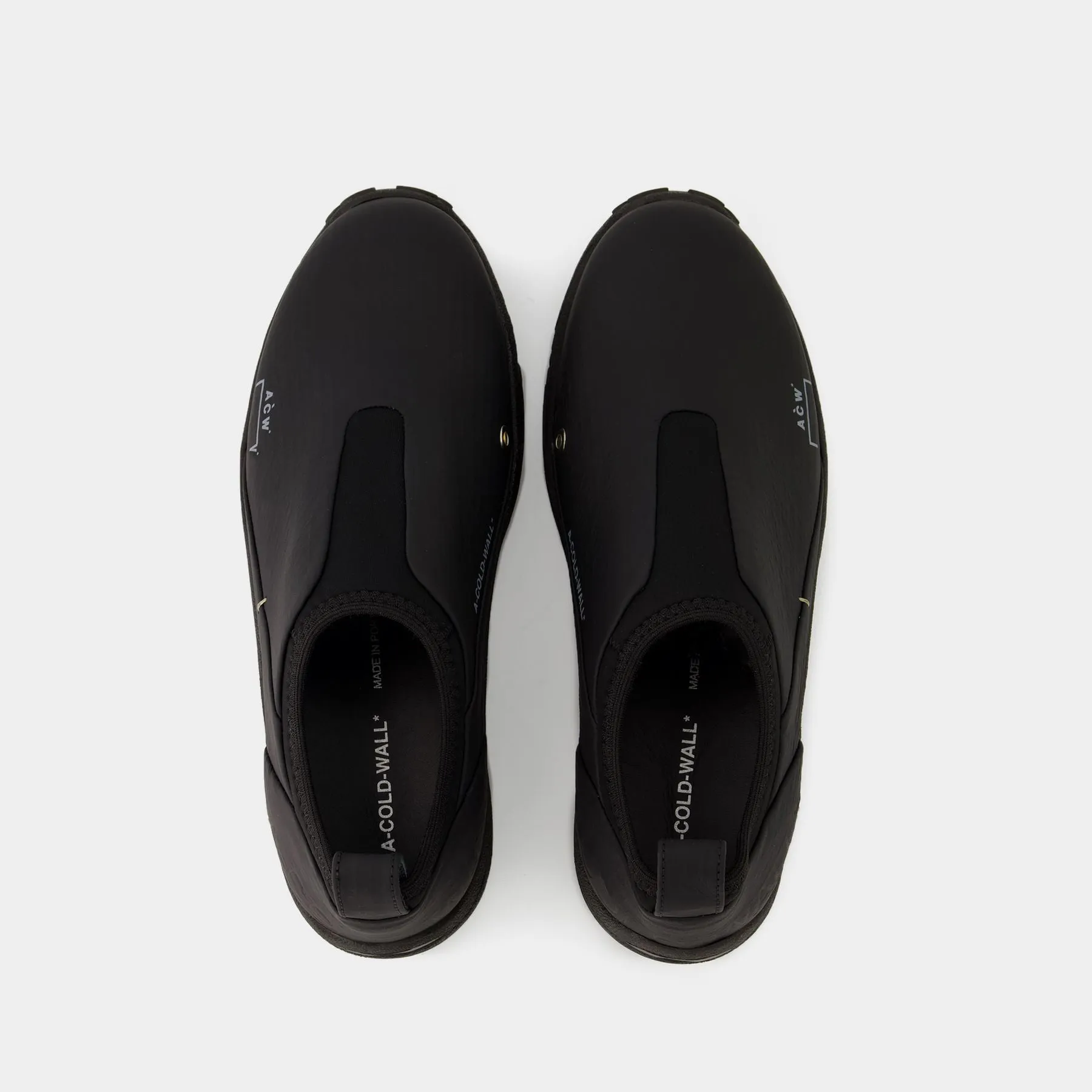 Nc.1 Dirt Mocs Sneakers - A Cold Wall - Leather - Black