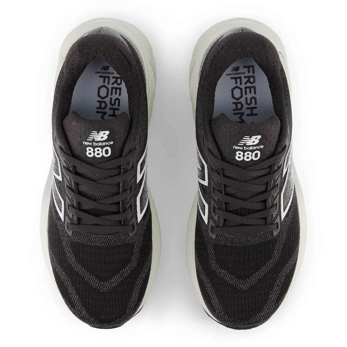New Balance Women's Fresh Foam X 880v15 W880H15 Black Cement/Sea Salt/Silver Metallic