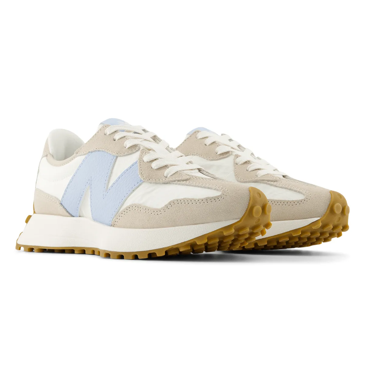 New Balance Women's WS327FTA Timberwolf/Sea Salt/Light Chrome Blue