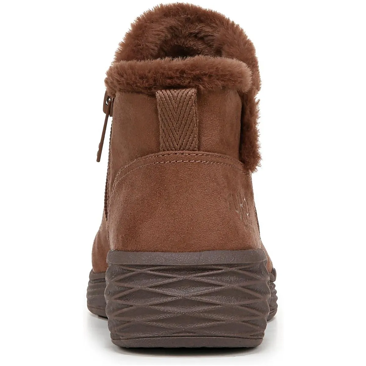 Nimbus Womens Faux Fur Faux Suede Booties