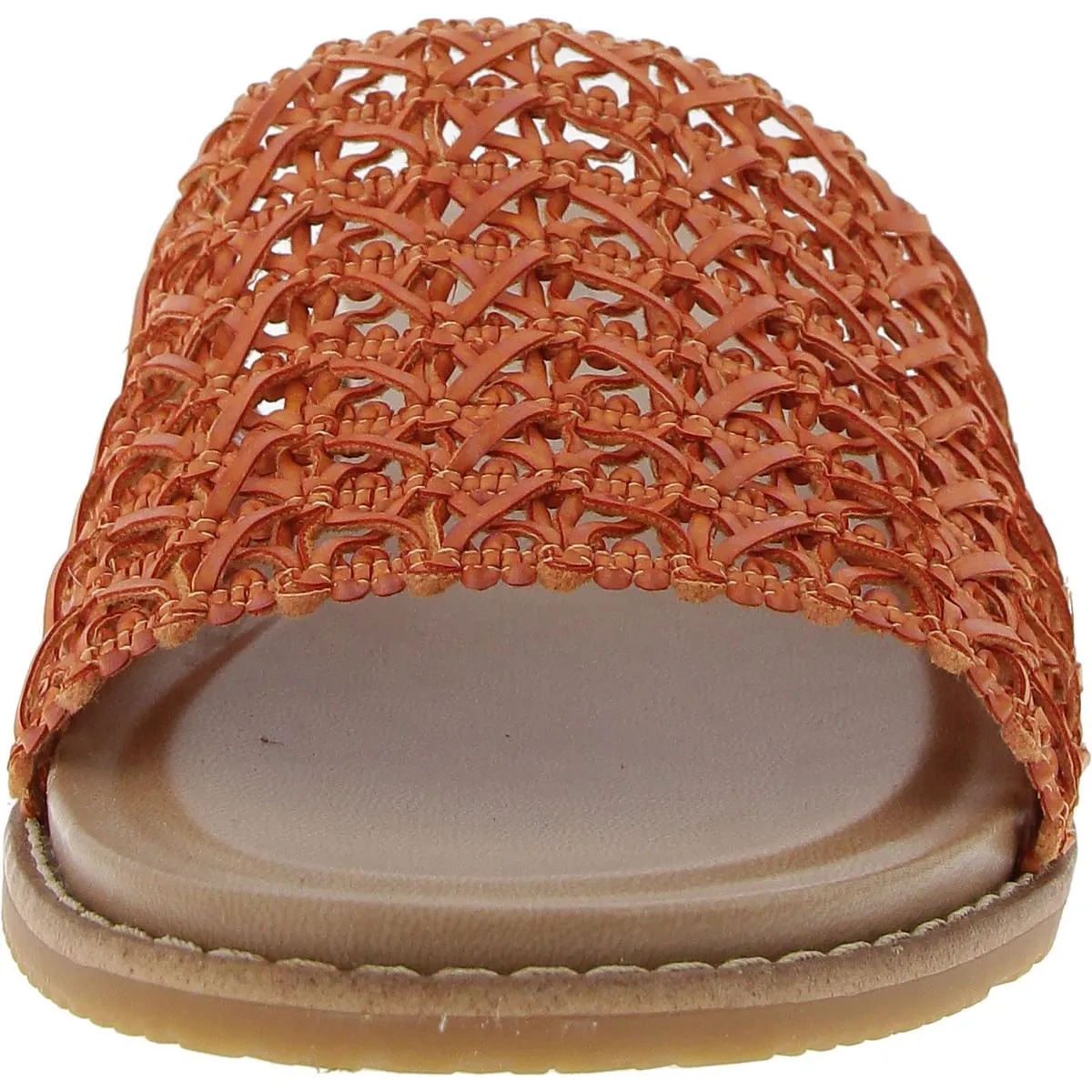 Noya Womens Woven Manmade Slide Sandals