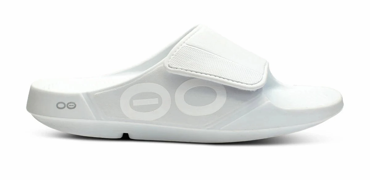 OOFOS OOAHH SPORT FLEX - WHITE