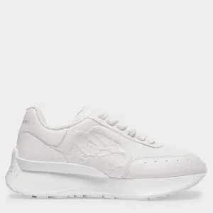 Oversized Sneakers - Alexander Mcqueen - White - Leather