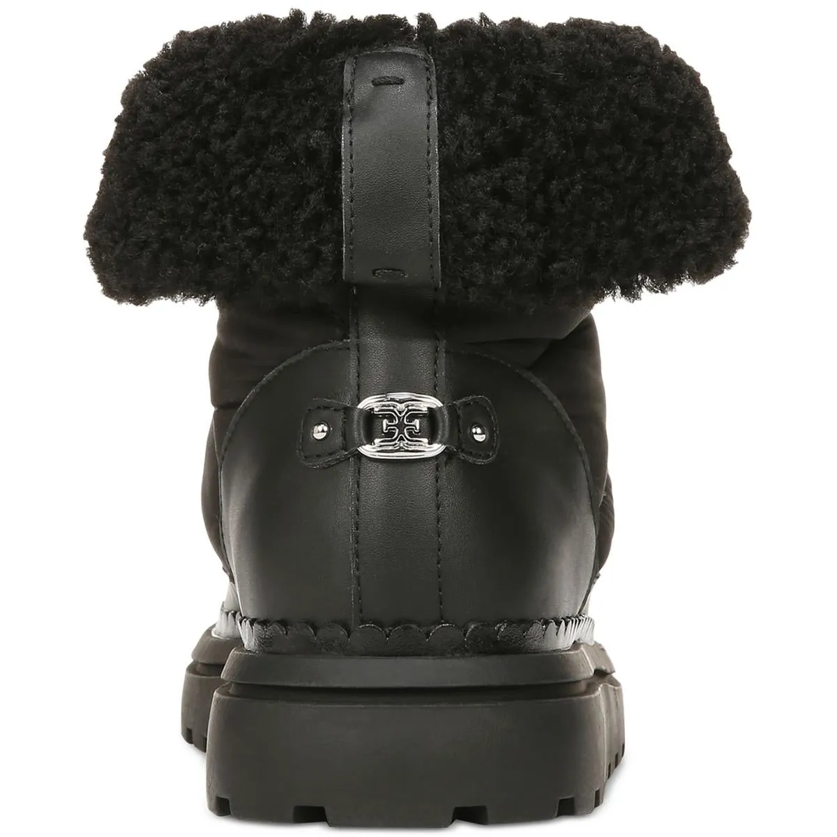 Ozie Womens Pull On Round Toe Shearling Boots