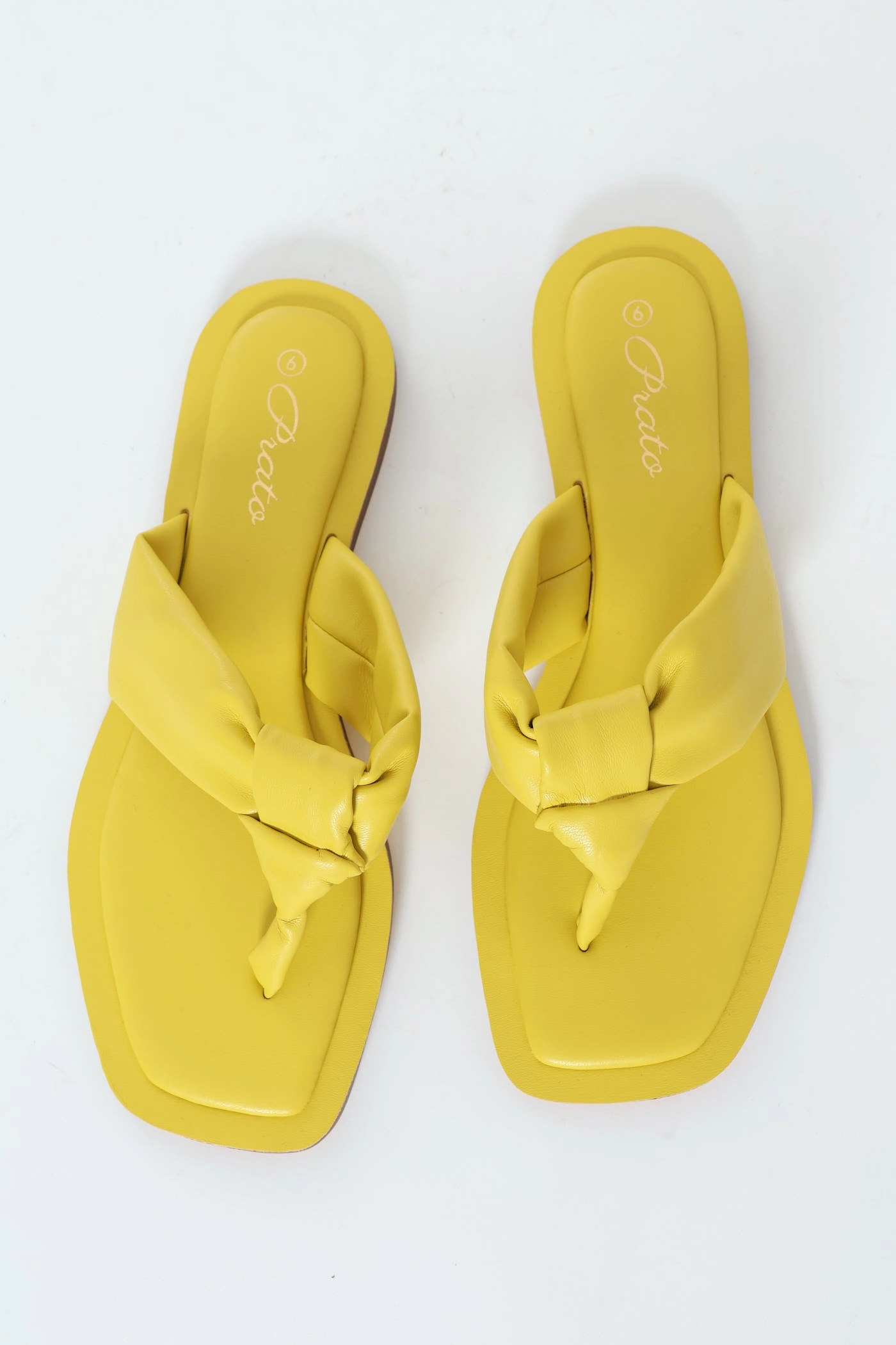 Padded Tubular Soft Thong - Chartreuse