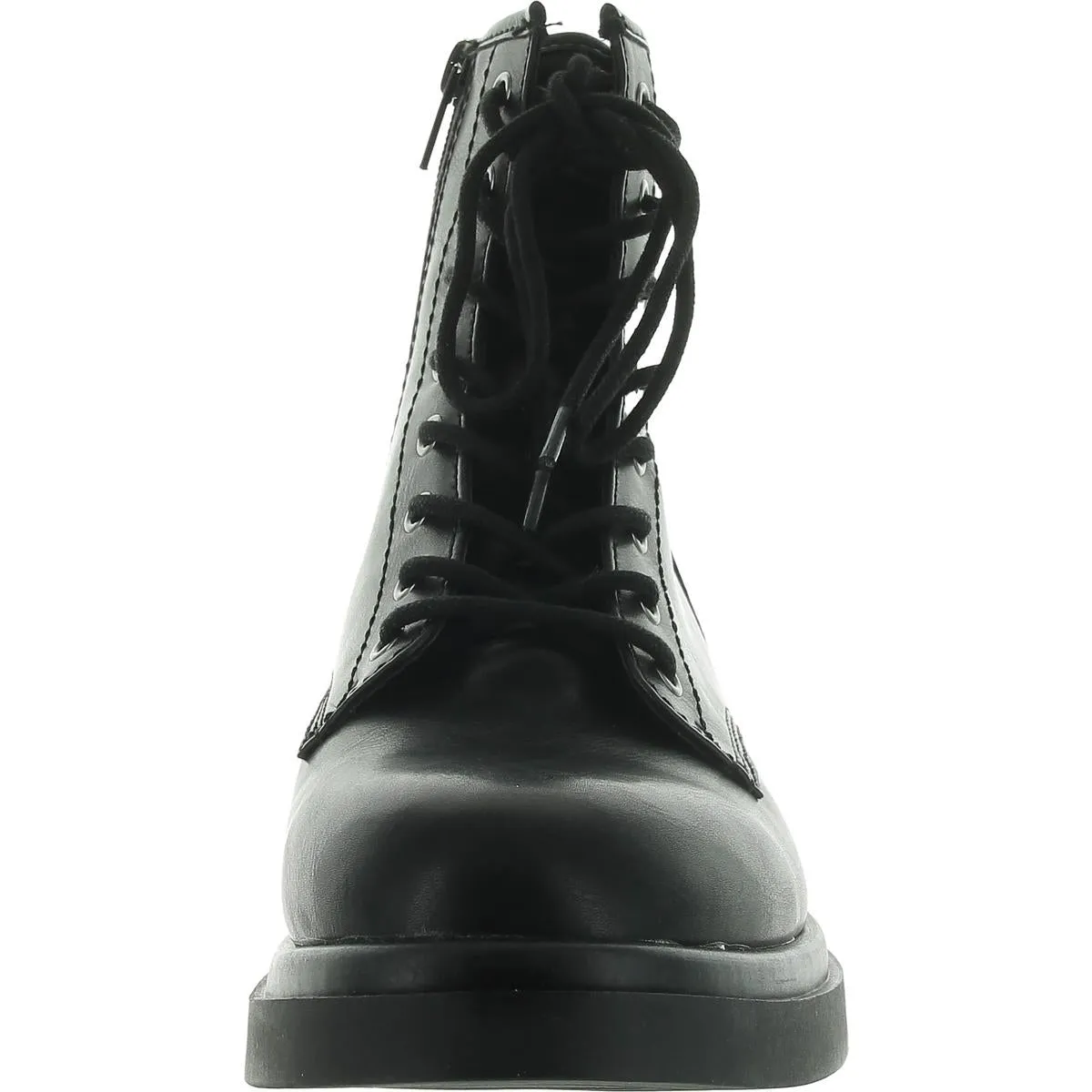 Palooma Womens Faux Leather Ankle Booties
