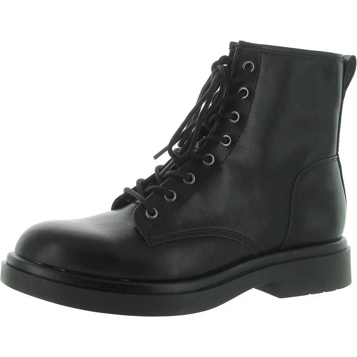 Palooma Womens Faux Leather Ankle Booties