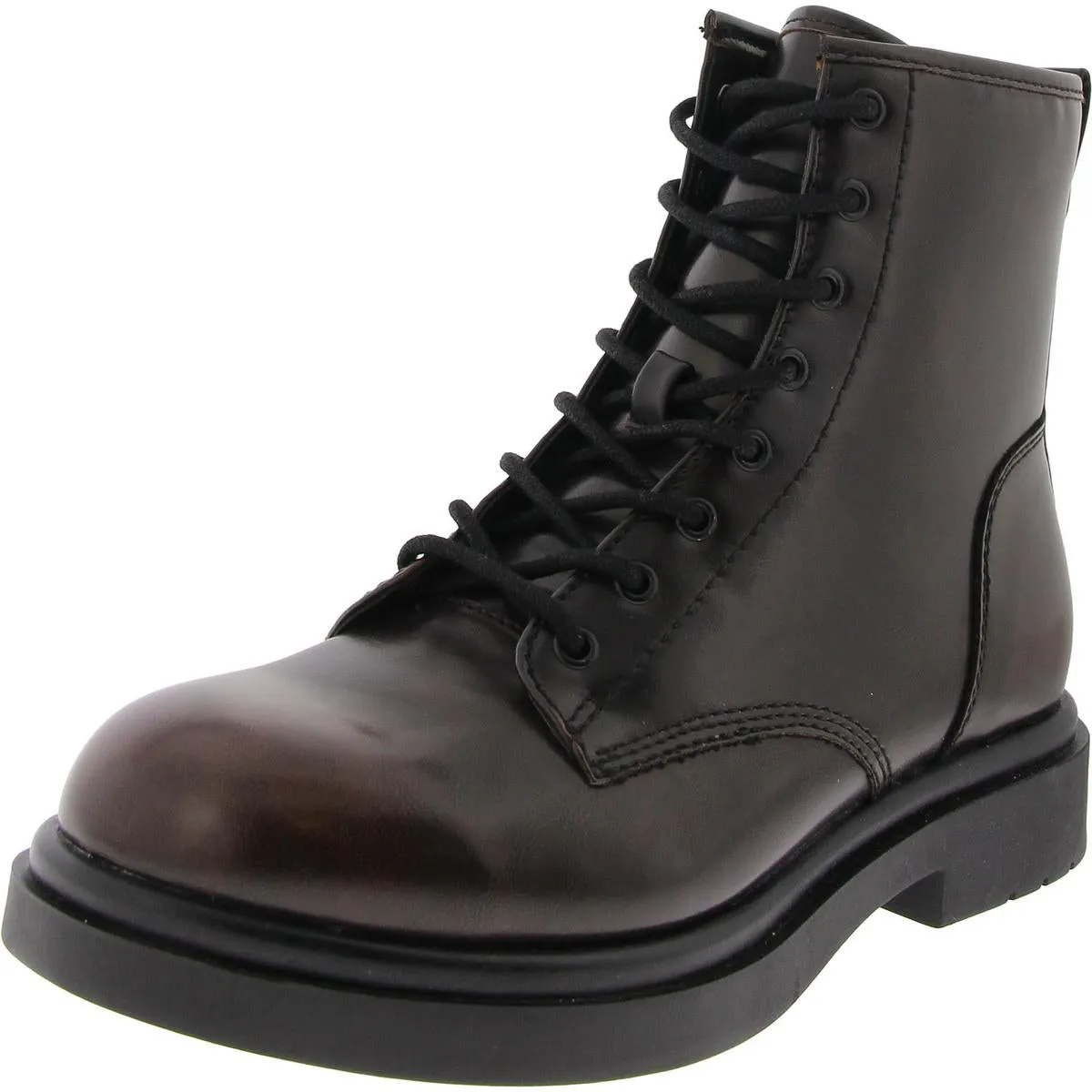 Palooma Womens Faux Leather Ankle Booties