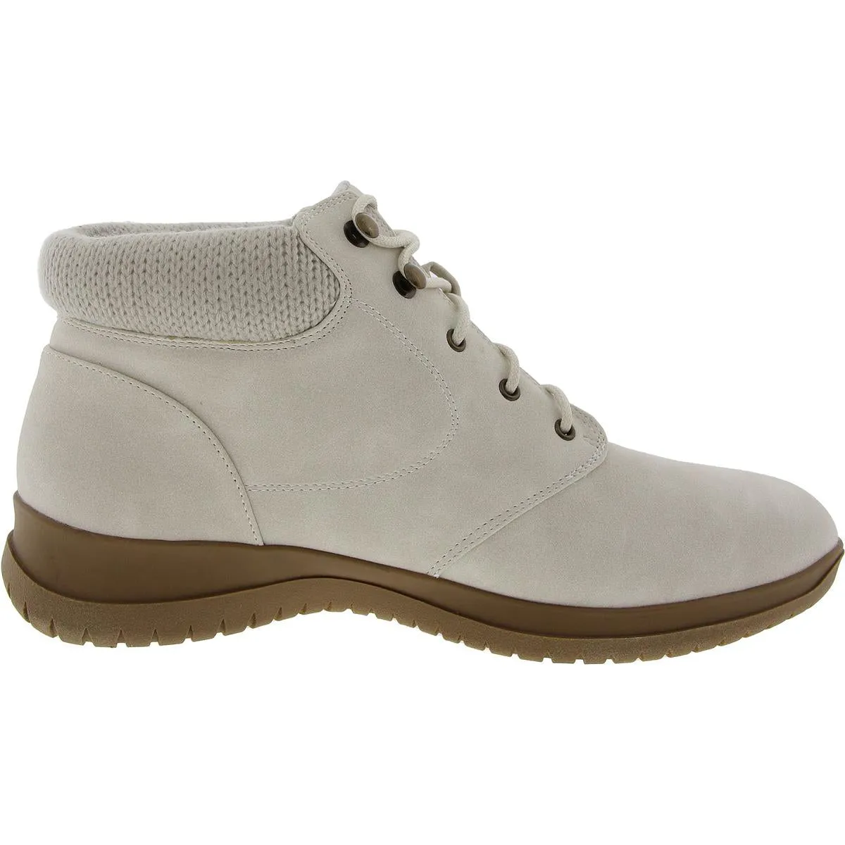 PARKER Womens Faux Leather Lace Up Ankle Boots